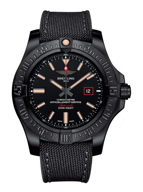 breitling avenger 44mm blackbird|Breitling Avenger blackbird 48mm.